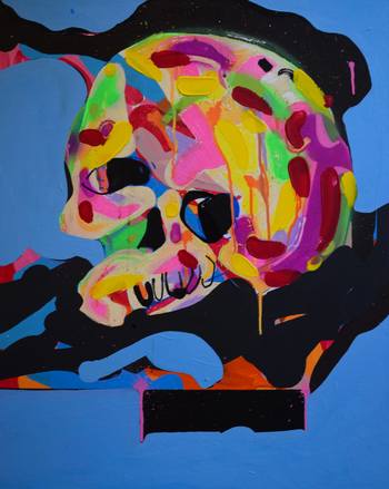 Painter's Skull von Francesco Polazzi