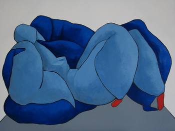 Lovers, you make me feel so blue. by Ta Byrne