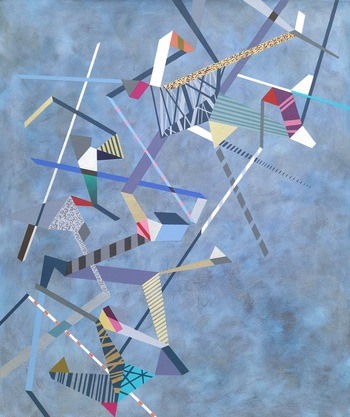 Diagonal Composition 3 von Lucie Jirku