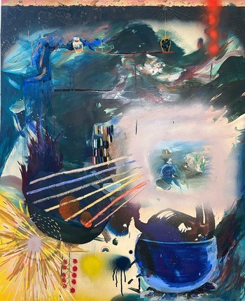 The Line Is Drawn in the Sands of His Consciousness by Jessica Matier