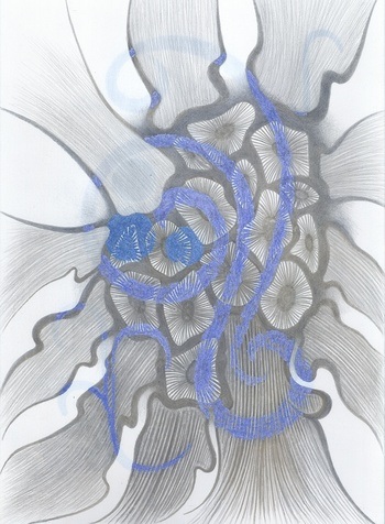 Indian Ocean Palimpsest VI by Jeannine Cook