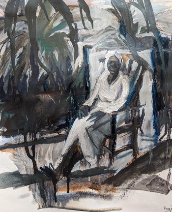 Praia em Maxixe, Inhambane (Life goes On) par Brenda Ullrich