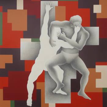 "New Adventures in Large Format" series (rectangles background) von Gonzalo Garcia Callegari