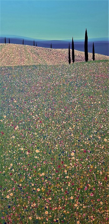 Maggio in Val d'Orcia von Jacek Malinowski