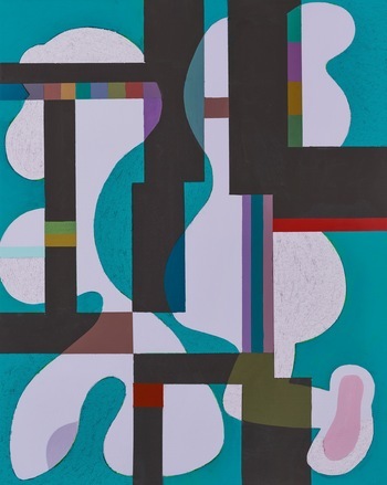 Fist Bump Generation Bluegreen#1 by Maggie Jiang