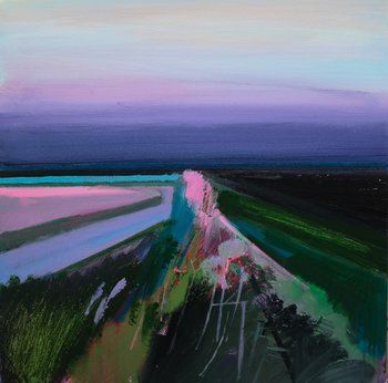 Long Drove Dusk, Nov 2021 by Fred Ingrams