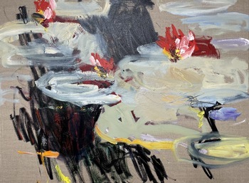 Water lilies. Dreams of Giverny. by Lilia Orlova-Holmes