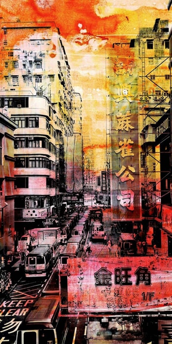 HONG KONG Streets IX von Sven Pfrommer