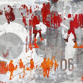 HUMAN CROWD VII  by Sven Pfrommer