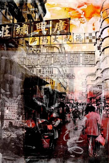 HONG KONG Streets X  by Sven Pfrommer