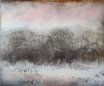 Grau- Rosa von Renate Fäth