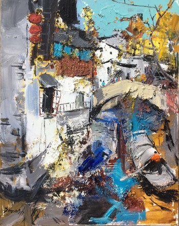 Chinese town 940 by Jingshen You