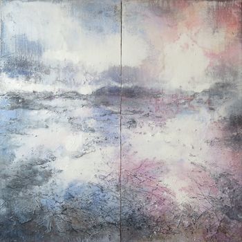 Blau+ Rotviolett by Renate Fäth