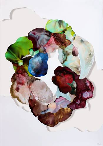 Organic Wreath: Before and After par Ariadna Dane