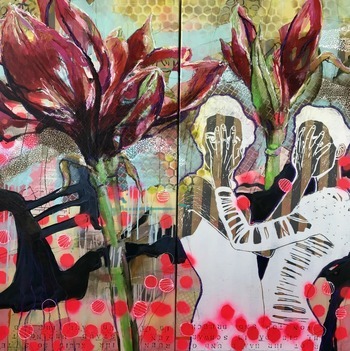 High Society (Diptychon) par Marita Tobner