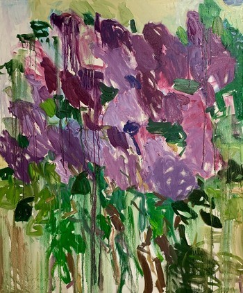 The scent of lilacs  by Lilia Orlova-Holmes