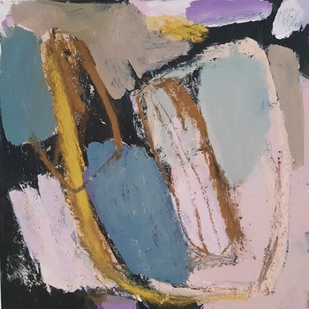 blue flowers by Diana Krinninger