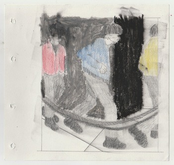 Study (Queue jump) von William Fice