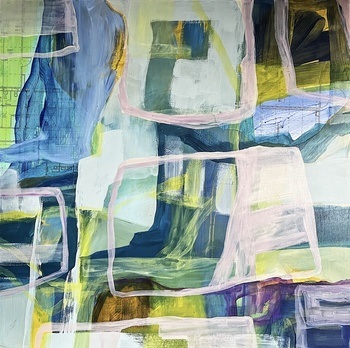 Stille Wasser - quiet water  von Marita Tobner