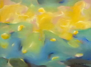 Shimmering Sunlight in the Surf by Kristin Holm Dybvig