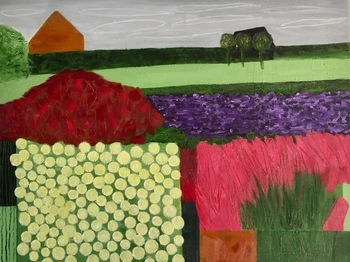 Kent Cottage Garden by Christo Sharpe