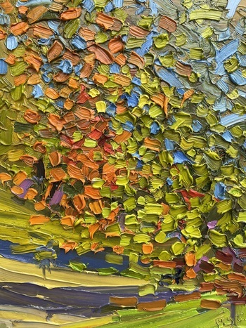 Autumn park by Olga Bezhina