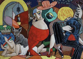 King of jazz relaxing by Ta Byrne