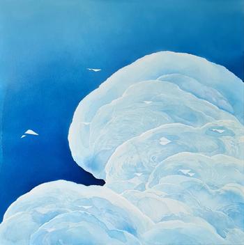 Migration | Saphire Mono  by Yuliya Martynova