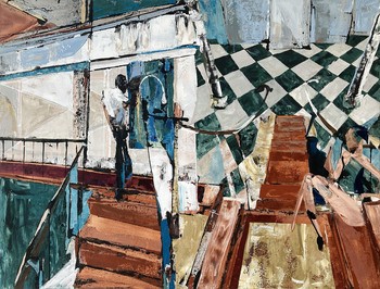 Same Room Miles Apart. When We Meet Again I Will Play Some Jazz. par Anna Sudbina