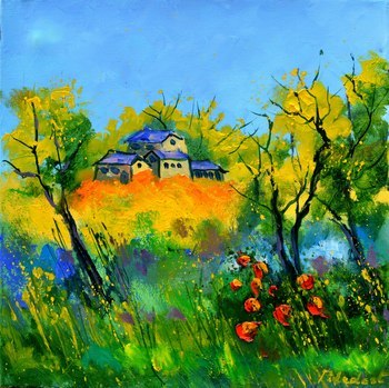 Just a few red poppies  par Pol Ledent