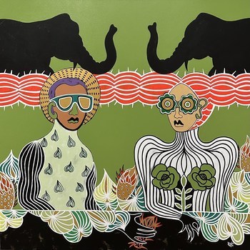 Jungle Room by Diana Rosa