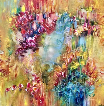 The Fly Over The Canola Fields by Victoria Horkan