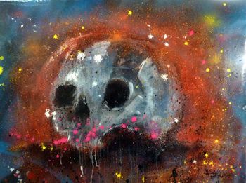 Crâne n° 2206 by Saname