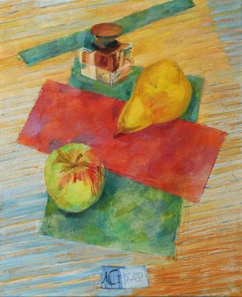 Nature morte aux rythmes graphiques 2 souvenir des avant-gardes von Yaroslav Gorbanevsky