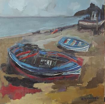 Marée basse par Dominique de Gaudric