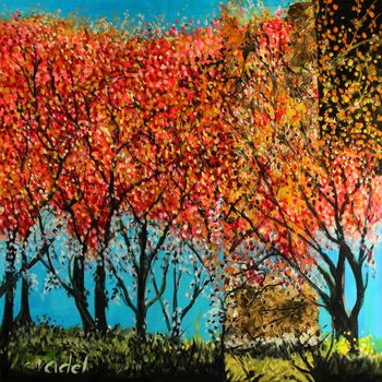 automne flamboyant by Clotilde Nadel