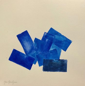 Bleu 3 by Yona Grandjean