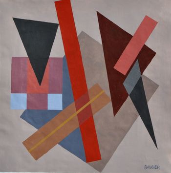 Composition n°1238 von Marcel Baugier