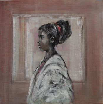 Jeune fille nomade par Valérie Chrétien