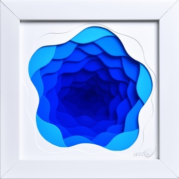 Icy Vortex par Olga Skorokhod