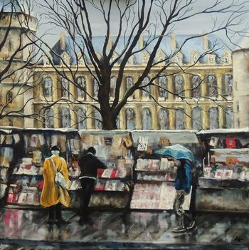Les bouquinistes, Paris. by Malcolm Macdonald