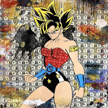 Wonder Money von Misako Street Art