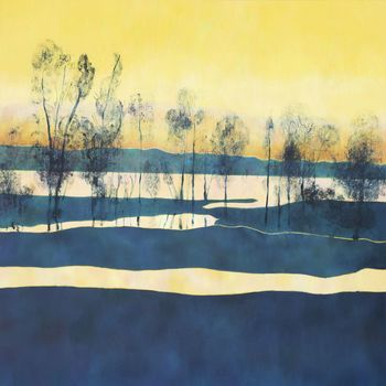 Crépuscule de Loire von Marie-Pierre Autonne