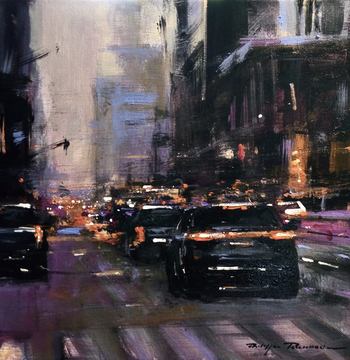 New York n° 2343 série "paysages urbains" von Philippe Perennou