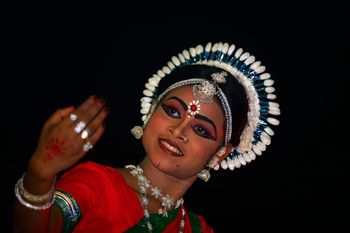 Danse Odissi. Inde von Leroyphoto