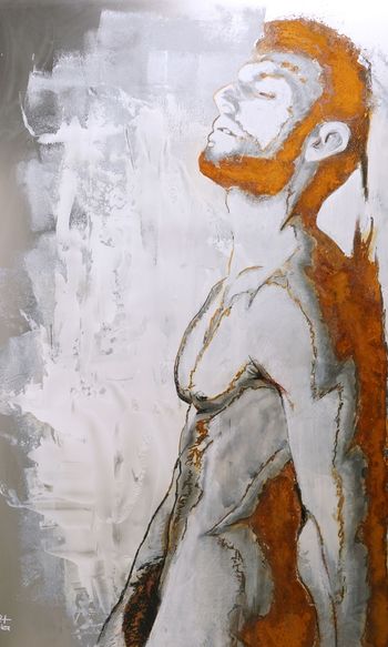 Nu masculin debout by Olivier de Géa