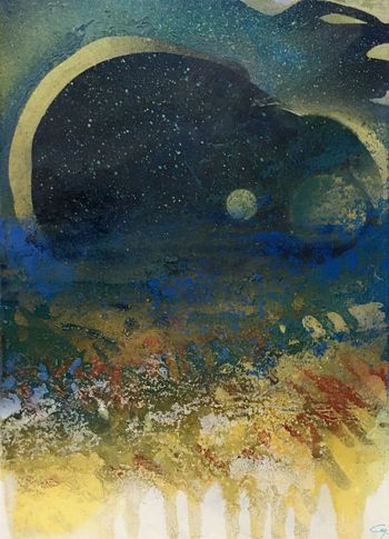 Space window by Catherine Guinot