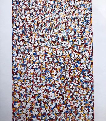 Foule par Francis Gonnet