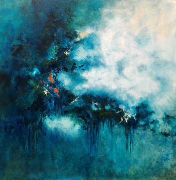 In the Sky (hommage à Miyazaki) par Isabelle Mispelon