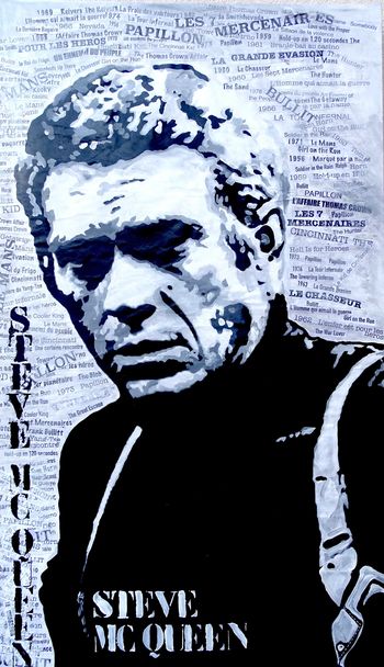 Steve Mcqueen by Marion Moulin